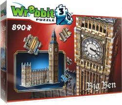 TACTIC Puzzle 3D Wrebbit - Big Ben and House of Parliament, 890 piese (12725) (02002)
