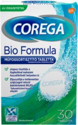 Corega Bio Formula műfogsortisztító tabletta 30 db - shoperia