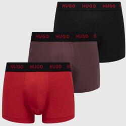 Hugo boxeralsó (3 db) piros, férfi - piros S - answear - 11 990 Ft