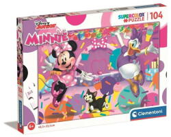 Clementoni SuperColor - Minnie Mouse és Daisy kacsa 104 db-os (25735)