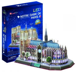 CubicFun Puzzle Cubic Fun 3D Notre Dame (Light) (DA-20509) Puzzle