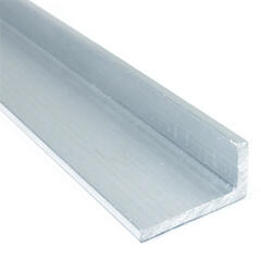  Építő - barkács profilok - Alumínium L profil LED szalaghoz (20x10 mm) nyers (20154)