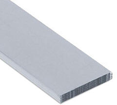  Építő - barkács profilok - Alumínium lapos rúd (25x5 mm) nyers (Alu.rúd 25x5 AlMgSi 0.5 hajlítható)