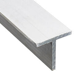 Építő - barkács profilok - Alumínium T profil (20x20x2 mm) nyers (Alu.idom T 20x20x2 AlMgSi 0.5)