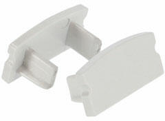 ANRO LED Profile ALP-002, ALP-042, ALP-043 Fehér - Véglezáró elem alumínium LED profilhoz (LP101W-END)