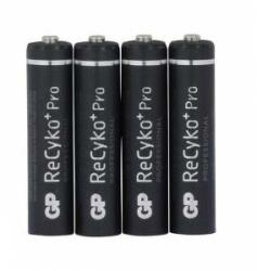 GP Batteries Acumulator Baterie GP R03 AAA 850mAh NiMH 85AAAHCB-EB4 RECYKO+ PRO pana la 1500 cicluri, 4 buc. într-un pachet Baterie reincarcabila