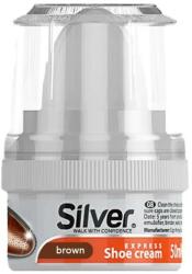 Silver Crema Solida pentru Pantofi Silver, Maro, 50 ml, 12 Buc (MAG1016268TS)