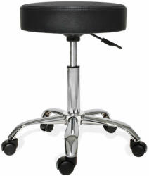 Timeless Tools Gurulós kozmetikai szék állítható magassággal-fekete (HOP1000880-1)