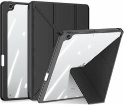  Tablettok iPad 2021 10.2 (iPad 9) - DUX DUCIS Magi fekete ütésálló tok, ceruzatartóval