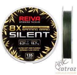 Reiva Silent 135m 0, 21mm Moss Green - Reiva Fonott Pergető Zsinór (3271-021)