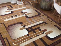  Barna mintás retro ALF szőnyeg Méret: 250 x 350 cm