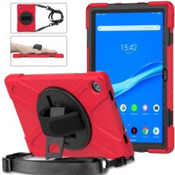  Husă SOLID durabilă pentru Lenovo Tab M10 Plus a treia generație roșie