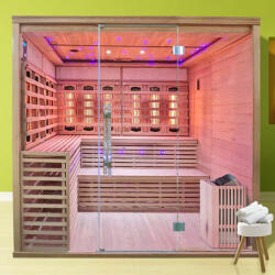 Luxury Kombinált szauna Luxury Monte Carlo - infraszaunaonline