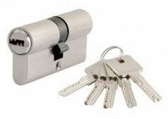  Cilinderbetét Aszimmetrikus 40/50 (nikkel)(k03983)