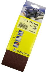 Klingspor csiszolószalag 75x533 P 80 - LS 309 XH (3db/csomag) (7020) - agrotrade