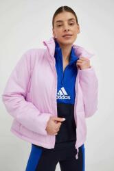 adidas rövid kabát női, rózsaszín, téli - rózsaszín M - answear - 39 990 Ft