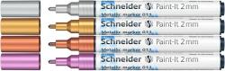 Schneider Paint-It 011 metálfényű marker készlet 2 mm 4db (TSC011V41)