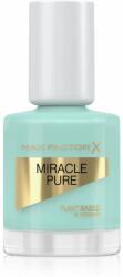 MAX Factor Miracle Pure lac de unghii cu rezistenta indelungata culoare 840 Moonstone Blue 12 ml