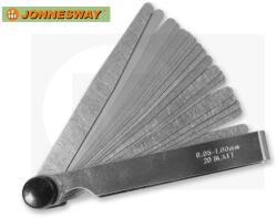 Jonnesway Hézagmérő klt. 20 lapos 0, 05 - 1, 0 mm - Jonnesway (AI060020)