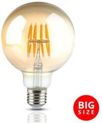 V-TAC LED Izzó FILAMENT G95 E27/8W/230V 2200K 217145 (VT1076)