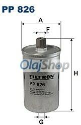 FILTRON Üzemanyagszűrő (PP 826) (PP826)
