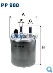 FILTRON Üzemanyagszűrő (PP 988) (PP988)