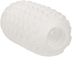 CalExotics Boundless Ribbed Stroker Transparent