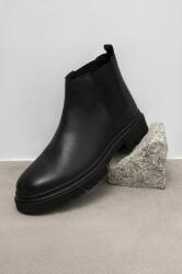 Medicine pantofi de piele barbati, culoarea negru ZBYY-OBM500_99X