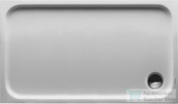 Duravit D-CODE 120x70 cm-es zuhanytálca Antislip bevonattal, leeresztő nélkül, 720094000000001 (720094000000001)