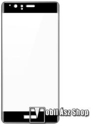 IMAK HUAWEI P9 Plus, IMAK Full Cover üvegfólia, 9H, FEKETE