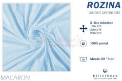 Billerbeck Rozina pamut lepedő - Macaron 170x275 cm - alvasstudio