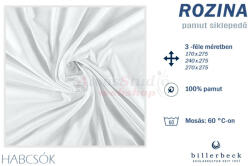 Billerbeck Rozina pamut lepedő - Habcsók 240x275 cm - alvasstudio