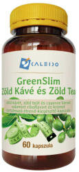 Caleido GreenSlim Cafea Verde si Ceai Verde capsule 60 buc