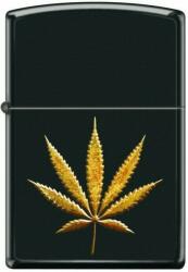 Zippo Brichetă Zippo Gold Cannabis Leaf 8471 8471