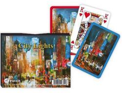 Piatnik Luxus römi kártya - City Light 2x55 lap (263446)