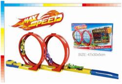 Magic Toys Max Speed versenypálya dupla hurokkal (MKM782923)