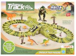 Magic Toys Dinópark játékszett kisautóval, dinoszauruszokkal 140db-os (MKL416534)
