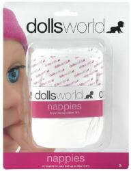 Dolls World Bébi pelenka 48cm-es játékbabához (8715)