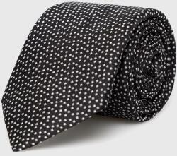 Boss selyen nyakkendő fekete - fekete Univerzális méret - answear - 14 985 Ft