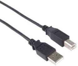 PremiumCord ku2ab1bk USB kábel 1 M USB 2.0 USB A USB B Fekete (ku2ab1bk)