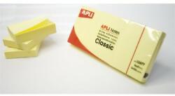 APLI 40x50 mm 3x100 lapos sárga öntapadó jegyzettömb (10977)