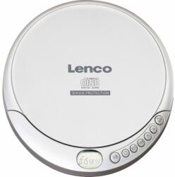 Lenco CD-201 CD lejátszó Hordozható CD lejátszó Ezüst (CD-201)