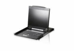 ATEN CL1000N KVM Console LCD 19'' + keyboard + touchpad 19'' 1U (CL1000N-ATA-AG) - easy-shop