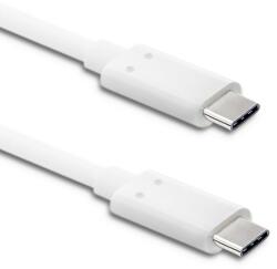 Qoltec 50508 USB kábel 1 M USB 3.2 Gen 1 (3.1 Gen 1) USB C Fehér (50508)