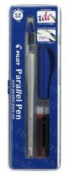 Pilot "Parallel Pen" 0, 5-6 mm kék kupakos töltőtoll (FP3-60-SS)
