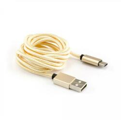SBOX USB-TYPEC-15G M/M-1M, arany kábel (SX-536336)