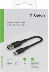 Belkin CAB001BT0MBK USB kábel 0, 15 M USB A USB C Fekete (CAB001bt0MBK)