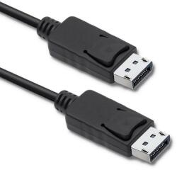Qoltec 50374 DisplayPort kábel 3 M Fekete (50374)