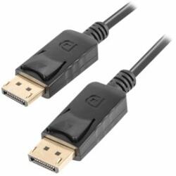 Lanberg DisplayPort M/M cable 0.5m 4K black (CA-DPDP-10CC-0005-BK)