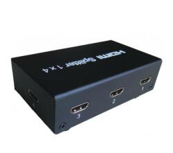 SBOX SX-532918 HDMI-1.4, 4 port, fekete elosztó (SX-532918)